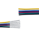 5m RGB+CCT-kabel til LED-strip - 6 × 0,35 mm², 12/24V