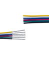 5m RGB+CCT-kabel til LED-strip - 6 × 0,35 mm², 12/24V