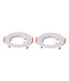 2-pakning MR16/GU10 Downlight-sett - Uten lyskilde, Blank hvit, Hull: Ø6,3 cm, Mål: Ø8 cm