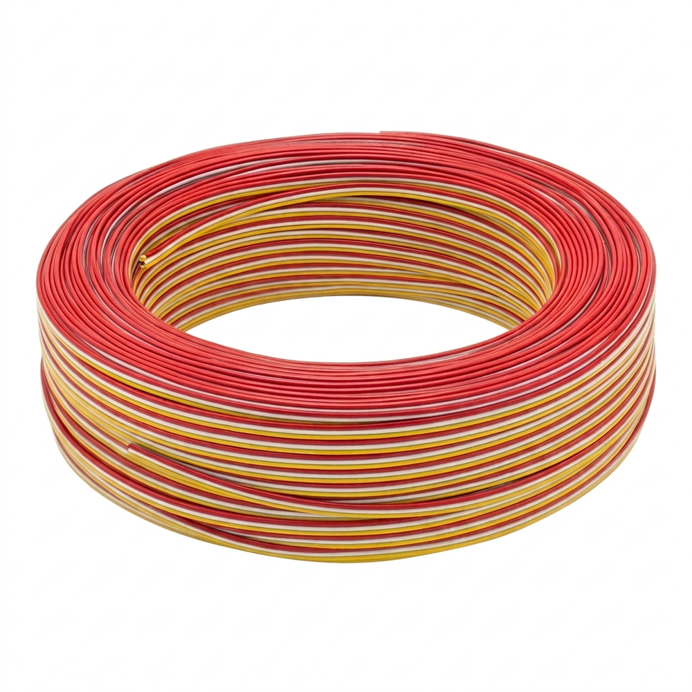 100m 1,2mm² CCT-kabel - 3-leder (16AWG), 12V-24V til LED-strip