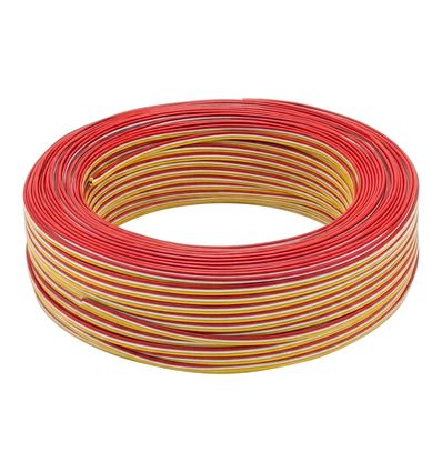 100m 1,2mm² CCT-kabel - 3-leder (16AWG), 12V-24V til LED-strip