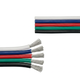 10m 1,2mm² RGBW kabel - 5-leder (16AWG), 12V-24V til LED-strip