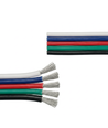 10m 1,2mm² RGBW kabel - 5-leder (16AWG), 12V-24V til LED-strip