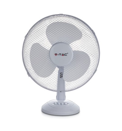 V-Tac 40W bordvifte - Ø30cm, 3 hastigheter, 3 blader