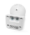 PIR bevegelses- og lyssensor 800W - IP44, hvit