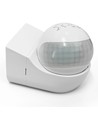 PIR bevegelses- og lyssensor 800W - IP44, hvit