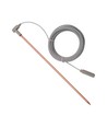 Jordingsspyd til matter - Earthing, 12m kabel