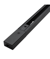 1-Faset BASIC skinnesett - 1m, Sort, 3-Spot, GU10, uten lyskilde