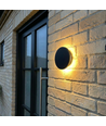 DOME vegglampe 18W - CCT, IP65, sort