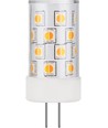 G4 3W DimToWarm LED-pære, 12V - 210lm, dimbar, 2200K-3000K, klart glass