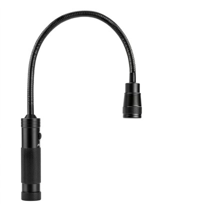 Fleksibel LED-lommelykt - magnetisk bunn, oppladbar