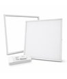 60x60 Troldtekt panel + ramme med fjærer - Høyde: 12,5mm, komplett sett med dimbar driver, 36W