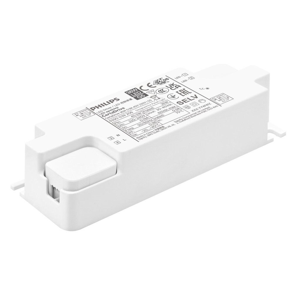 Philips 36W / 900mA LED-driver - 30V-40V, flimmerfri