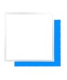 60x60 LED-panel, 36W - 120lm/W, IP41, UGR19, hvit kant