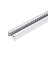 1-Faset PENDEL skinnesett - 2m, Hvit, 3 Lampeholdere