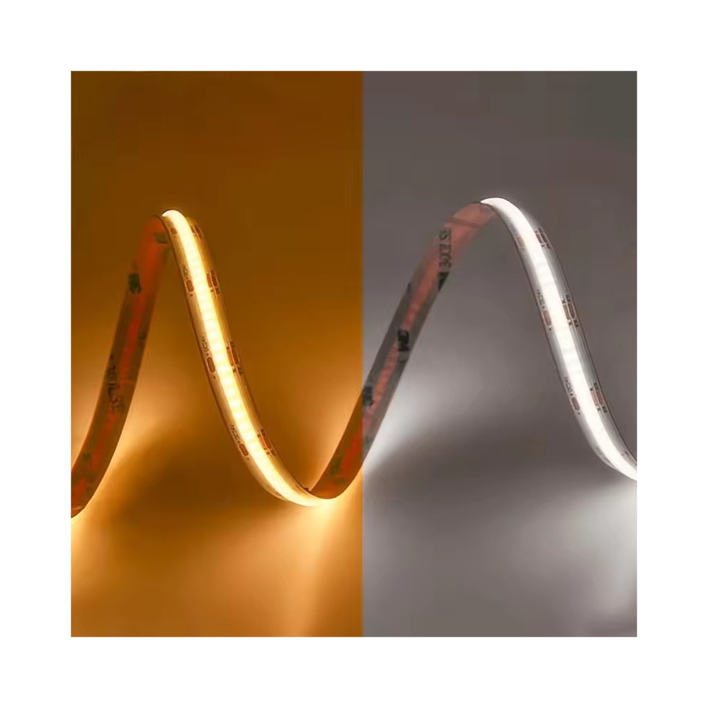 10m 10W/m CCT COB-LED strip RA97 - 24V DC, IP20, 576 LED pr. meter