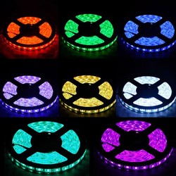 RGB LED strips V-Tac 7W/m RGB sprutsikker LED strip - 5m, 60 LED per meter