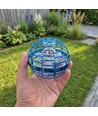 Hover Orb flygende ball med RGB lys - Ø9,5 cm, blå, perfekt for barn og barnlige sjeler