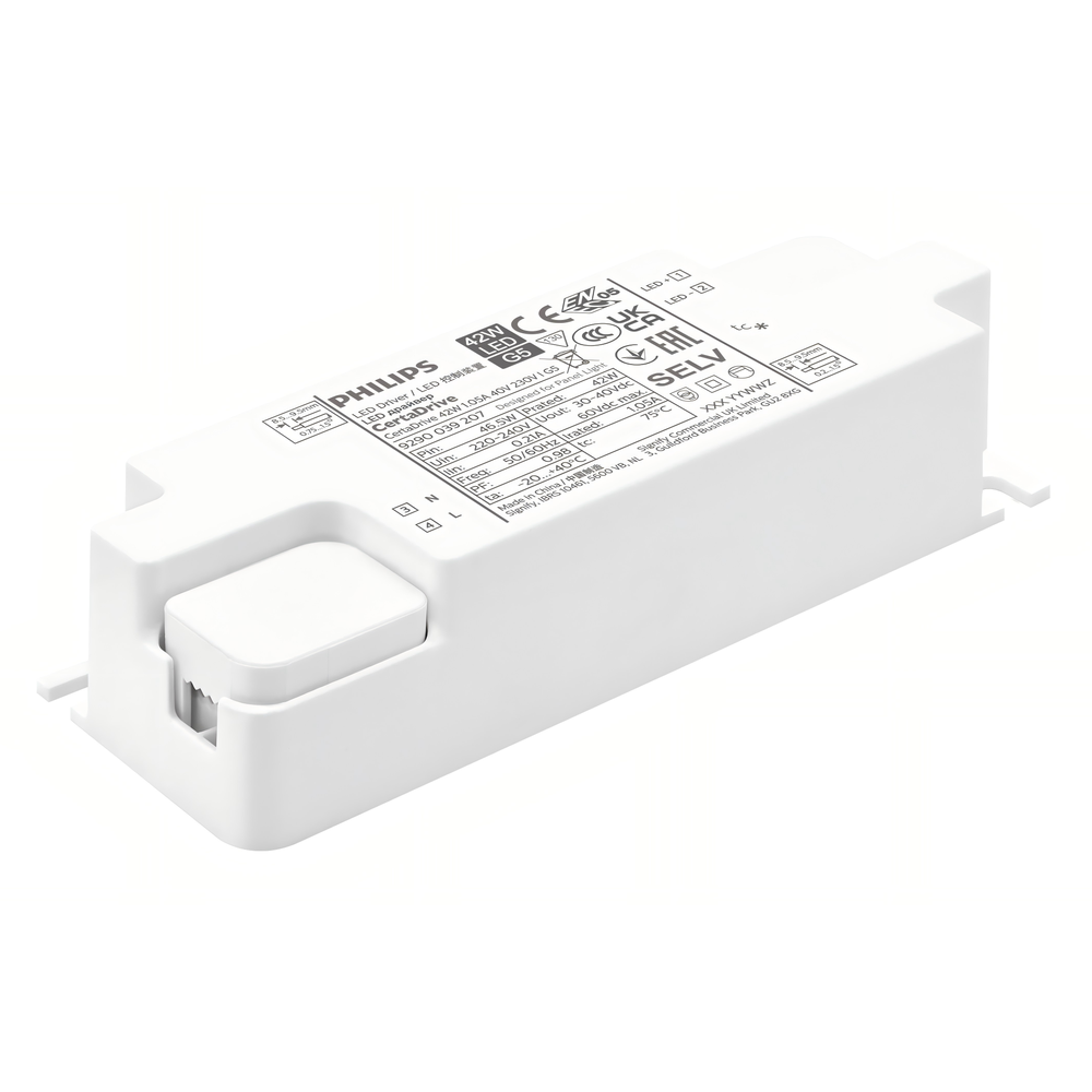 Philips 42W / 1050mA LED-driver - 30V-40V, flimmerfri