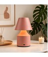 Oppladbar LED bordlampe - Rosa, touch dimbar, 3-i-1, IP20 innendørs
