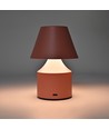 Oppladbar LED bordlampe - Rosa, touch dimbar, 3-i-1, IP20 innendørs