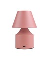 Oppladbar LED bordlampe - Rosa, touch dimbar, 3-i-1, IP20 innendørs