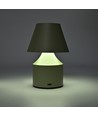 Oppladbar LED bordlampe - Grønn, touch dimbar, 3i1, IP20 innendørs