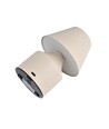 Oppladbar LED bordlampe - Krem, touch dimbar, 3-i-1, IP20 innendørs