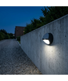 Solcelle & sensor vegglampe - IP54, 120° spredning
