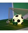 MOCHI Fotball nattlampe i myk silikon - oppladbar, fargeskift + varmhvit