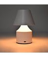 Oppladbar LED bordlampe - Hvit, touch dimbar, 3-i-1, IP20 innendørs
