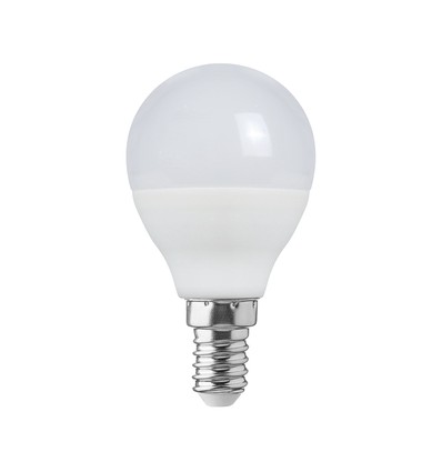 E14 6,5W LED kronepære - P45, 6500K, kaldhvit, plast