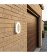 Oval Sensor Vegglampe m/PIR – 11W, IP65, IK07, 5000K, Hvit