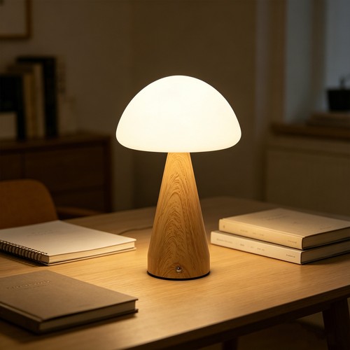 Oppladbar LED-bordlampe - Tre, touch-dimbar, 3-i-1, IP20 innendørs