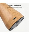 Oppladbar LED-bordlampe - Tre, touch-dimbar, 3-i-1, IP20 innendørs