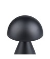 Oppladbar LED bordlampe - Sort, Ø15cm, 22cm høy, touch dimbar, 3-i-1, IP20 innendørs