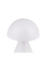 Oppladbar LED bordlampe - Hvit, Ø15cm, 22cm høy, touch dimbar, 3-i-1, IP20 innendørs