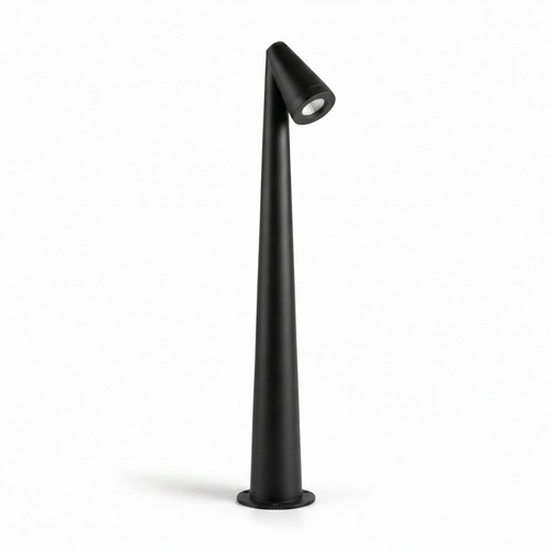 Sort hagelampe - 8W, 80 cm, IP65 utendørs, inkl. lyskilde
