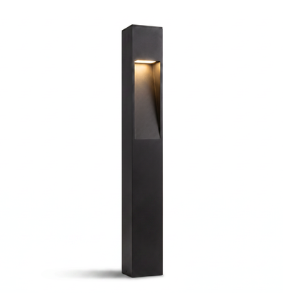 Sort hagelampe - 13W, 100 cm, IP65 utendørs, inkl. lyskilde