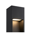 Sort hagelampe - 13W, 100 cm, IP65 utendørs, inkl. lyskilde