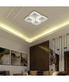 70W LED taklampe dimbar - CCT 3-i-1, hvit, inkl. fjernkontroll, dekorativ taklampe