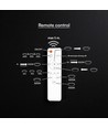 V-Tac 60W LED taklampe - CCT 3-i-1, dimbar, hvit, inkl. fjernkontroll