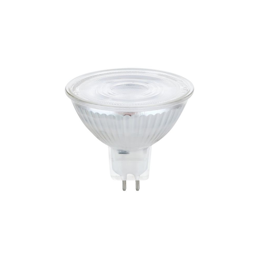 GU5.3 5,8W dimbar LED-pære, 12V - DimToWarm, 460lm, MR16, 2200-2700K - Dimbar : Dimbar, Kulør : Dim to warm