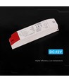 36W / 12V DC strømforsyning til LED-strips - 3A, IP44 våtrom