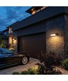 V-Tac 10W LED justerbar vegglampe - IP65, Corten farge, Cree chip, 3000K, 6 års garanti