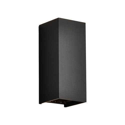 V-Tac 10W LED vegglampe 3-i-1 - Sort hus, IP65, opp/ned lys, inkl. lyskilde