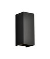 V-Tac 10W LED vegglampe 3-i-1 - Sort hus, IP65, opp/ned lys, inkl. lyskilde