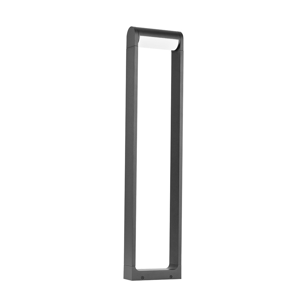 V-Tac 10W LED hagelampe - Sort, 3000K, IP65, 6 års garanti - Kulør : Varm