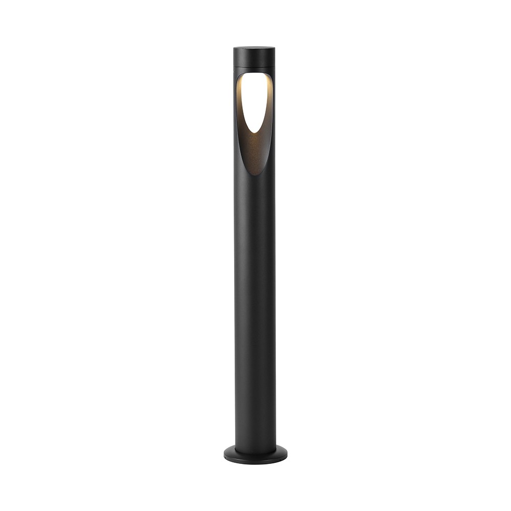V-Tac 6W LED hagelampe - Sort, IP65, 3000K, Cree chip, 6 års garanti - Kulør : Varm