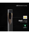 V-Tac 6W LED hagelampe - Sort, IP65, 3000K, Cree chip, 6 års garanti
